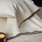 Bedding Set Paisley Jacquard Cotton Blend