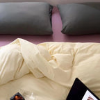 Bedding Set Percale Cotton Breathable Hotel Closure