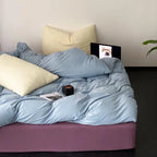 Bedding Set Percale Cotton Breathable Hotel Closure