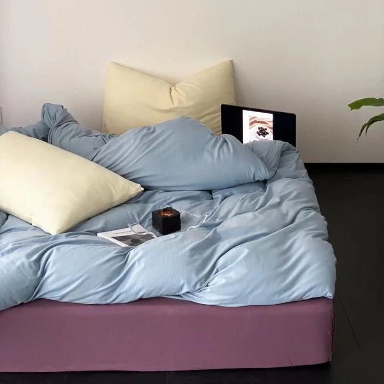 Bedding Set Percale Cotton Breathable Hotel Closure