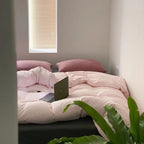 Bedding Set Percale Cotton Breathable Hotel Closure