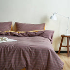 Bedding Set Reversible Breathable Cotton Blend Machine Washable