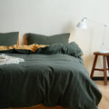 Bedding Set Reversible Breathable Cotton Blend Machine Washable