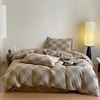 Bedding Set Reversible Breathable Cotton Hypoallergenic Set of 4