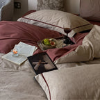 Bedding Set Reversible Breathable Cotton-Lyocell 4-Piece