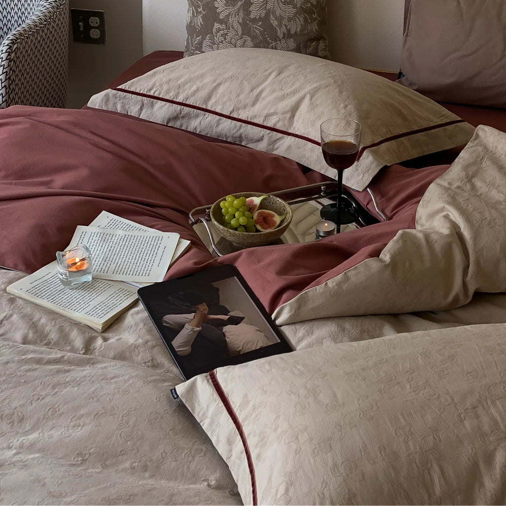 Bedding Set Reversible Breathable Cotton-Lyocell 4-Piece