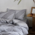 Bedding Set Reversible Cotton-Linen 4-Piece