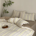 Bedding Set Reversible Cotton-Linen Fitted Sheet