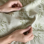 Bedding Set Reversible Cotton Satin 4-Piece