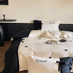 Bedding Set Reversible Satin 4-Piece