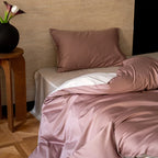 Bedding Set Reversible Satin Four Piece