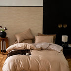 Bedding Set Reversible Satin Four Piece