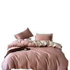Bedding Set Reversible Satin Four Piece