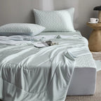 Bedding Set Reversible Satin Quilted Protector Easy Care