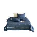 Bedding Set Satin Moon & Star Motif