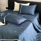 Bedding Set Satin Moon & Star Motif