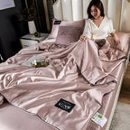 Bedding Set Satin Silk Hypoallergenic & Machine Washable