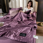 Bedding Set Satin Silk Hypoallergenic & Machine Washable