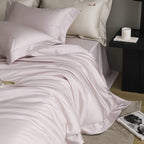 Bedding Set Satin Silky Smooth Hidden Zipper