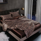Bedding Set Silk Hypoallergenic & Thermal-Regulating 4-Piece Fitted