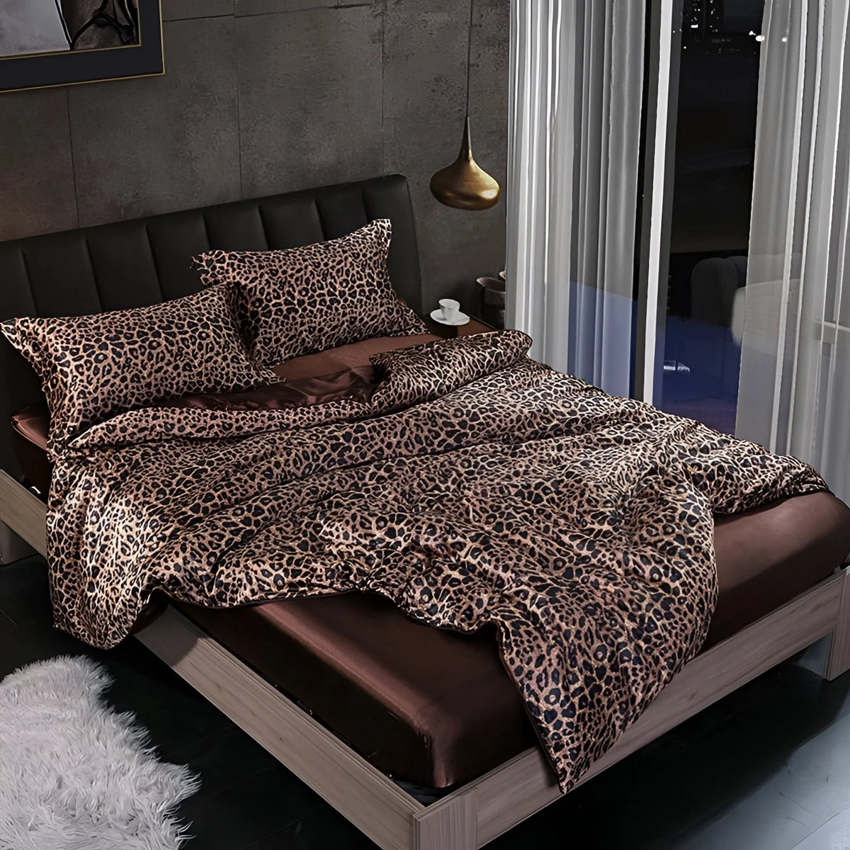 Bedding Set Silk Thermal-Regulating Hypoallergenic
