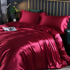 Bedding Set Silk Thermal-Regulating Hypoallergenic