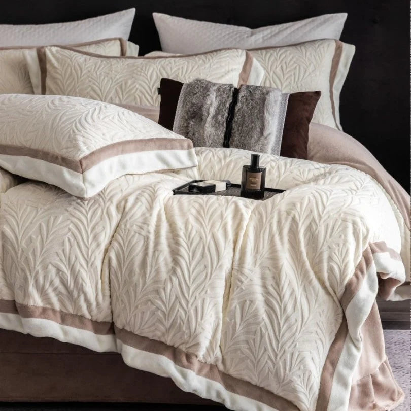 Bedding Set Silky Milk Fiber Hypoallergenic Machine Washable