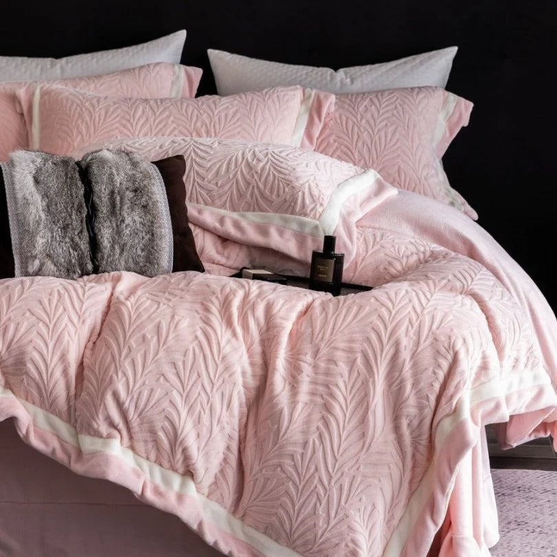 Bedding Set Silky Milk Fiber Hypoallergenic Machine Washable