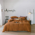 Bedding Set Temperature-Regulating Cotton Percale Wrinkle-Resistant