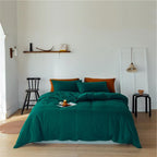 Bedding Set Temperature-Regulating Cotton Percale Wrinkle-Resistant