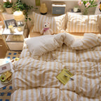 Bedding Set Washed Cotton Crepe Year-Round Breathable