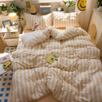 Bedding Set Washed Cotton Crepe Year-Round Breathable