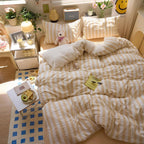 Bedding Set Washed Cotton Crepe Year-Round Breathable