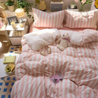 Bedding Set Washed Cotton Crepe Year-Round Breathable