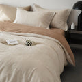 Bedding Set Washed Cotton Yarn-Dyed 4-Piece
