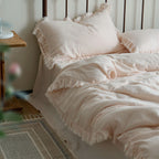 Bedding Set Washed Linen Breathable Four-Piece
