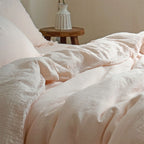 Bedding Set Washed Linen Breathable Four-Piece