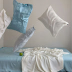 Bedding Set Washed Linen Breathable & Temperature-Regulating