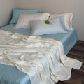 Bedding Set Washed Linen Breathable & Temperature-Regulating