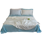 Bedding Set Washed Linen Breathable & Temperature-Regulating
