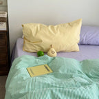 Bedding Set Washed Linen Temperature-Regulating & Machine Washable
