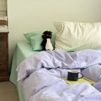 Bedding Set Washed Linen Temperature-Regulating & Machine Washable