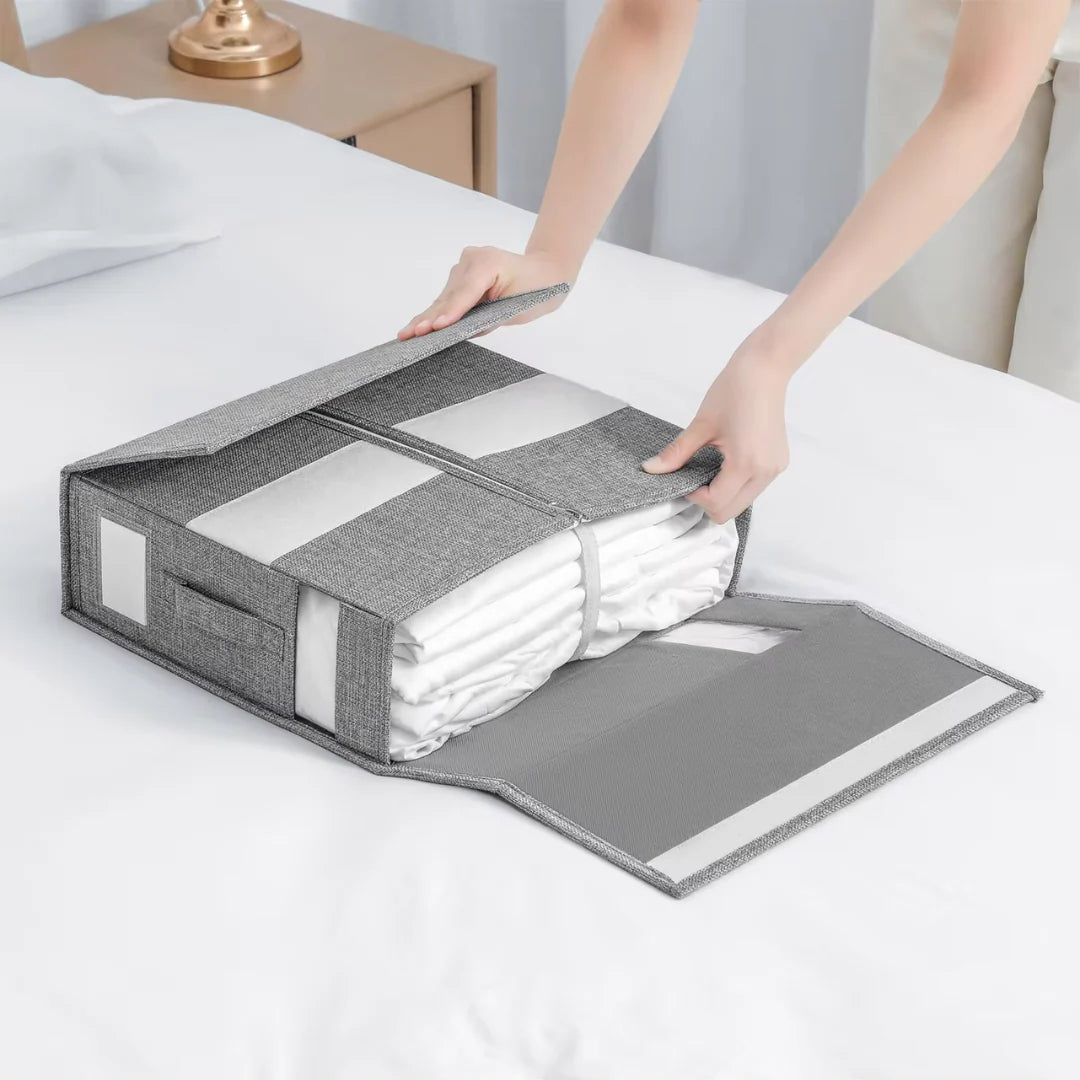 Bedding Storage Bag Transparent Window & Reinforced Handles
