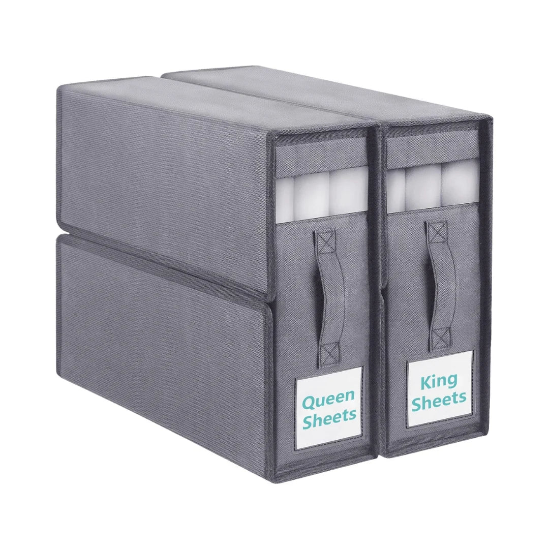 Bedding Storage Bag Transparent Window & Reinforced Handles