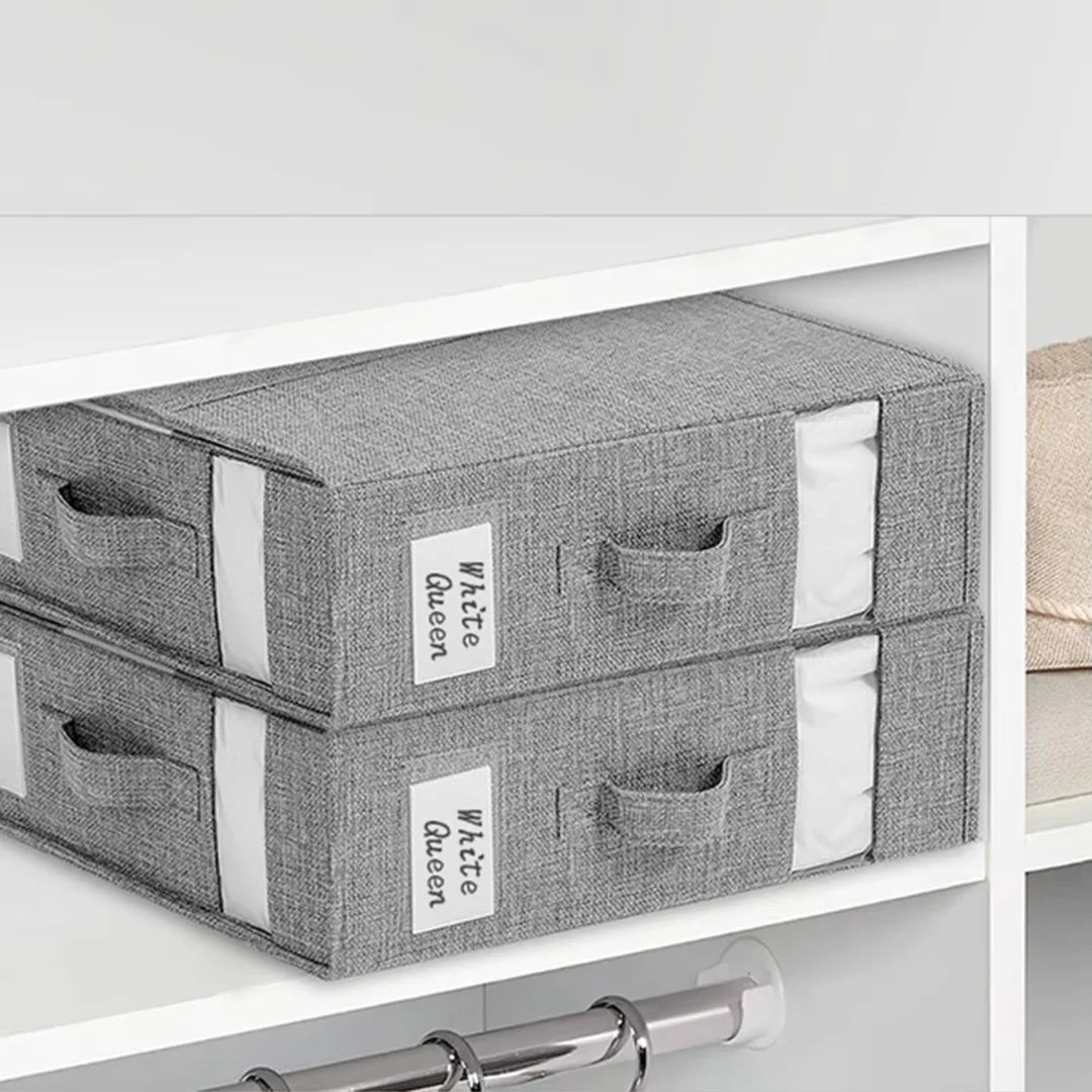 Bedding Storage Bag Transparent Window & Reinforced Handles
