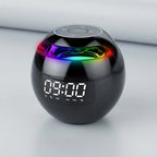 Bedside Alarm Clock Multicolor Music-Reactive Lighting Built-In Speaker
