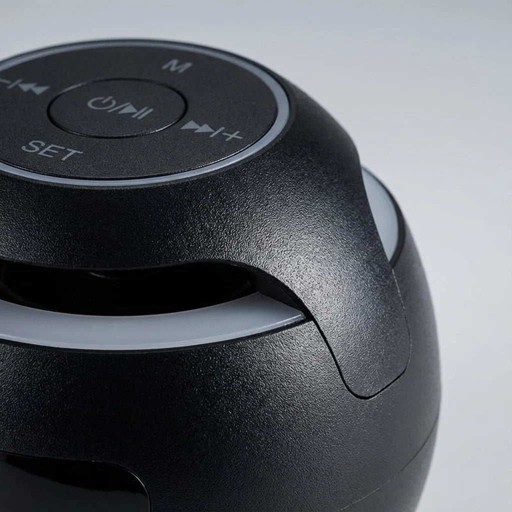 Bedside Alarm Clock Multicolor Music-Reactive Lighting Built-In Speaker