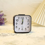 Bedside Alarm Clock Silent Easy-Read Battery-Powered
