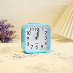Bedside Alarm Clock Silent Easy-Read Battery-Powered