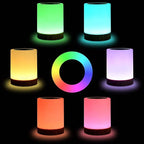 Bedside Lamp Touch Dimmable Rechargeable RGB